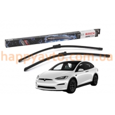 Комплект дворников на Tesla model X 2021-2026 — Bosch AeroTwin